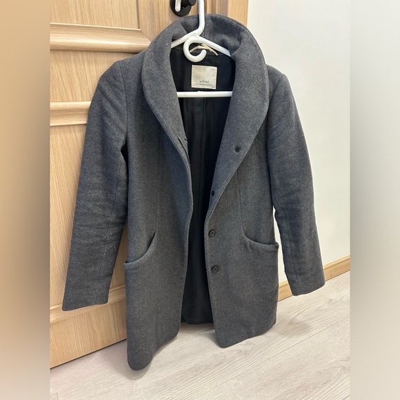 Aritzia Cocoon Coat in Grey size xs - Picture 2 of 7